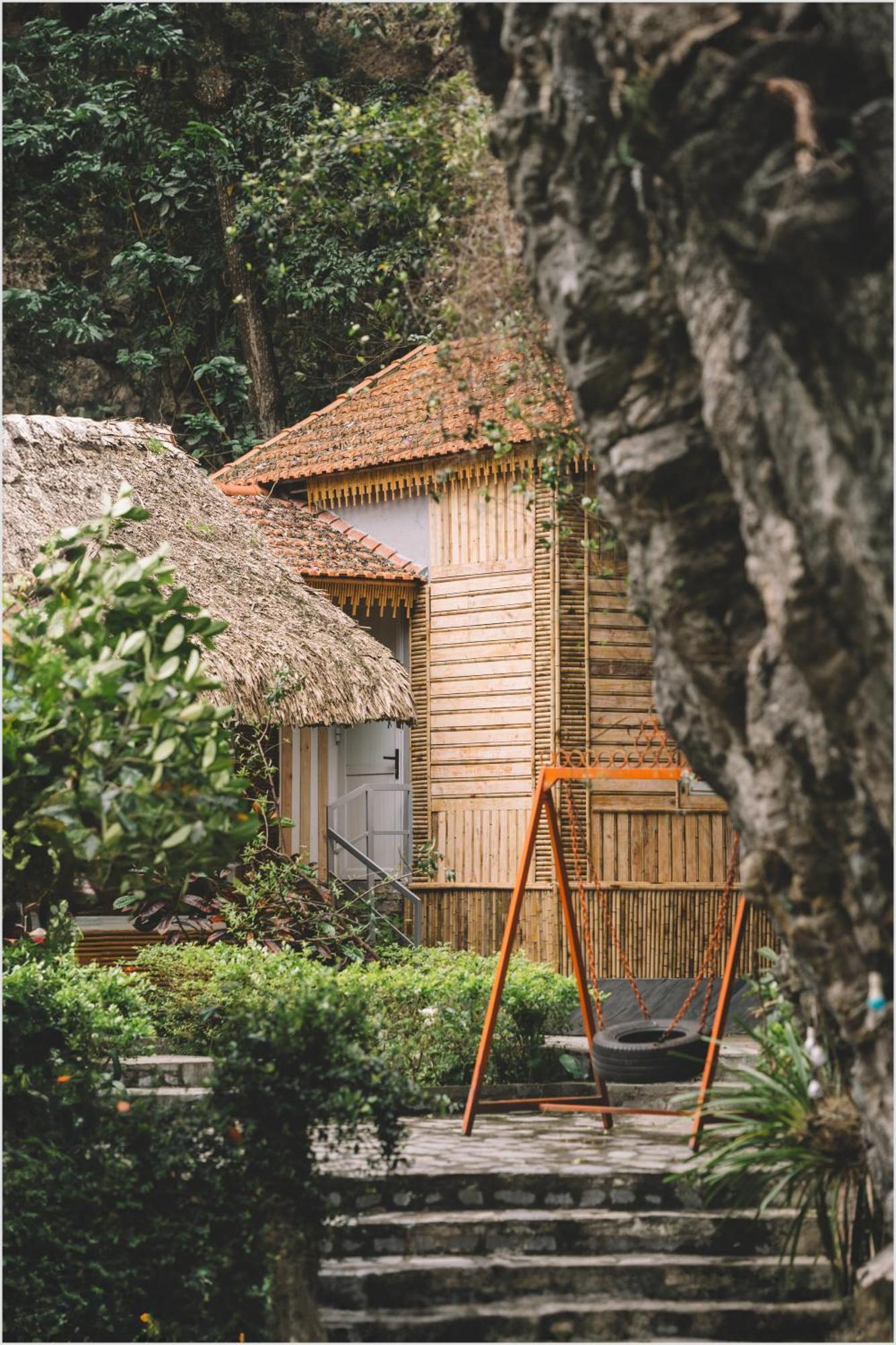 Apartamento Trang An Mountain House Ninh Binh Exterior foto