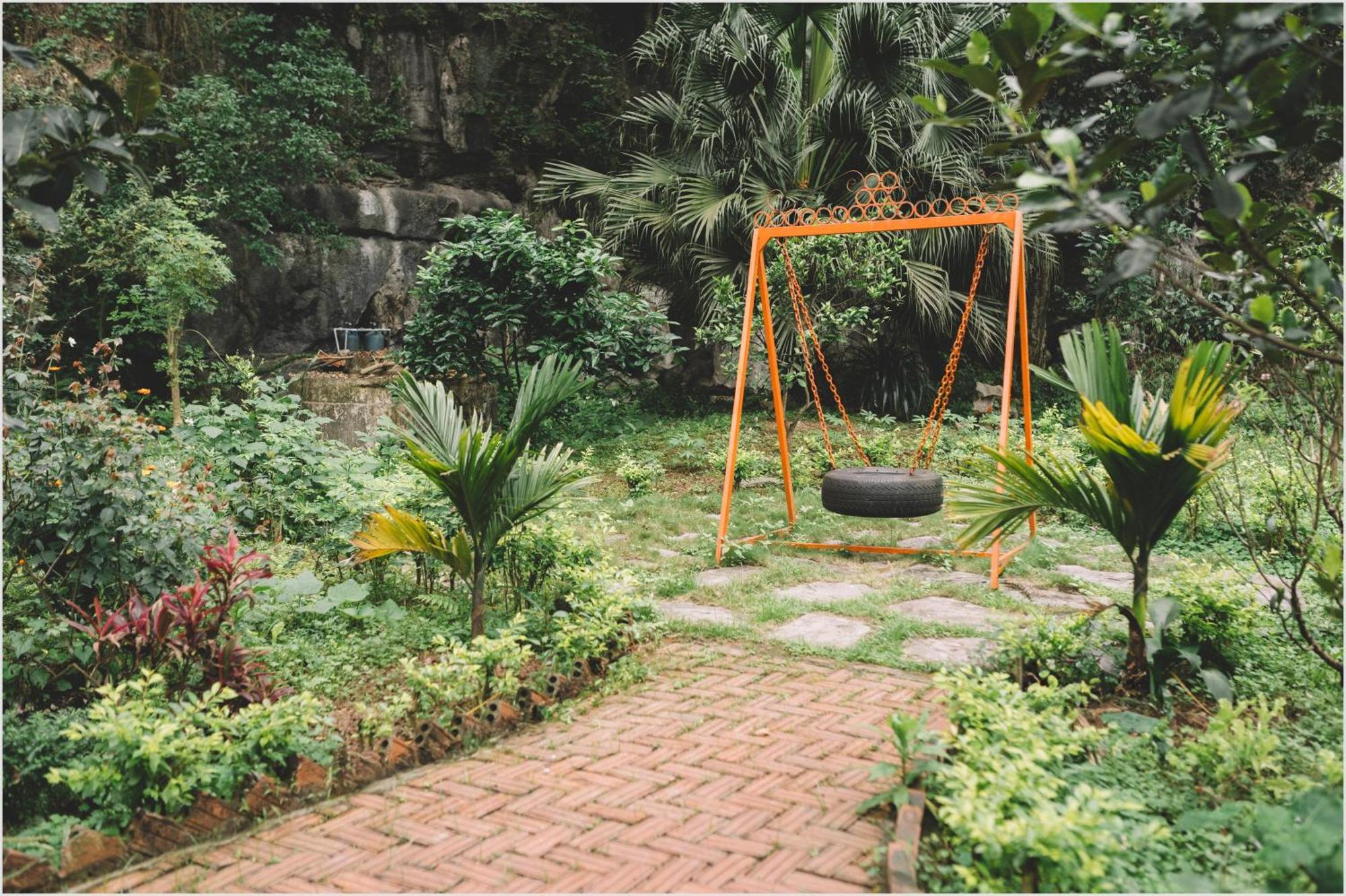 Apartamento Trang An Mountain House Ninh Binh Exterior foto