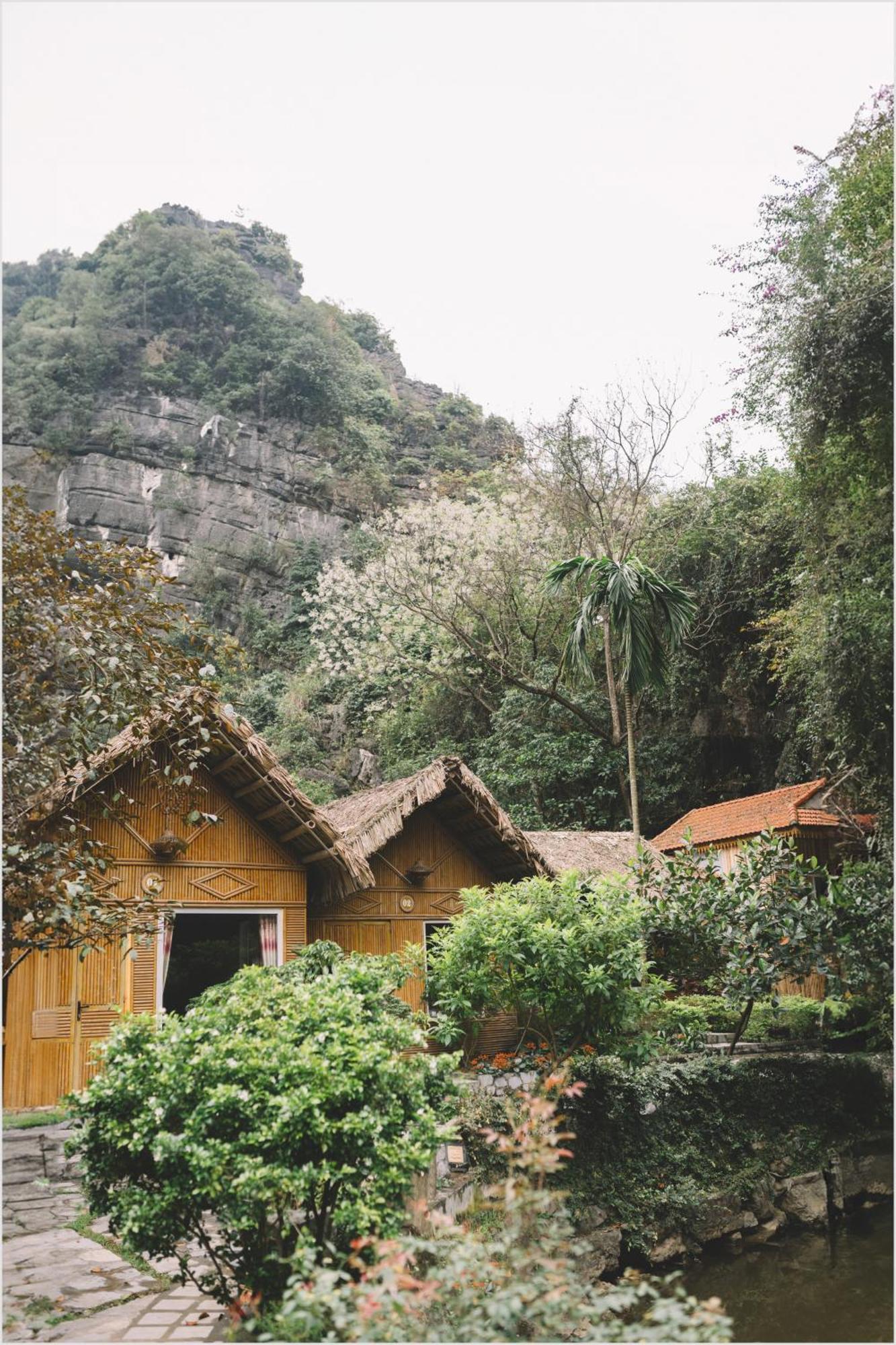 Apartamento Trang An Mountain House Ninh Binh Exterior foto