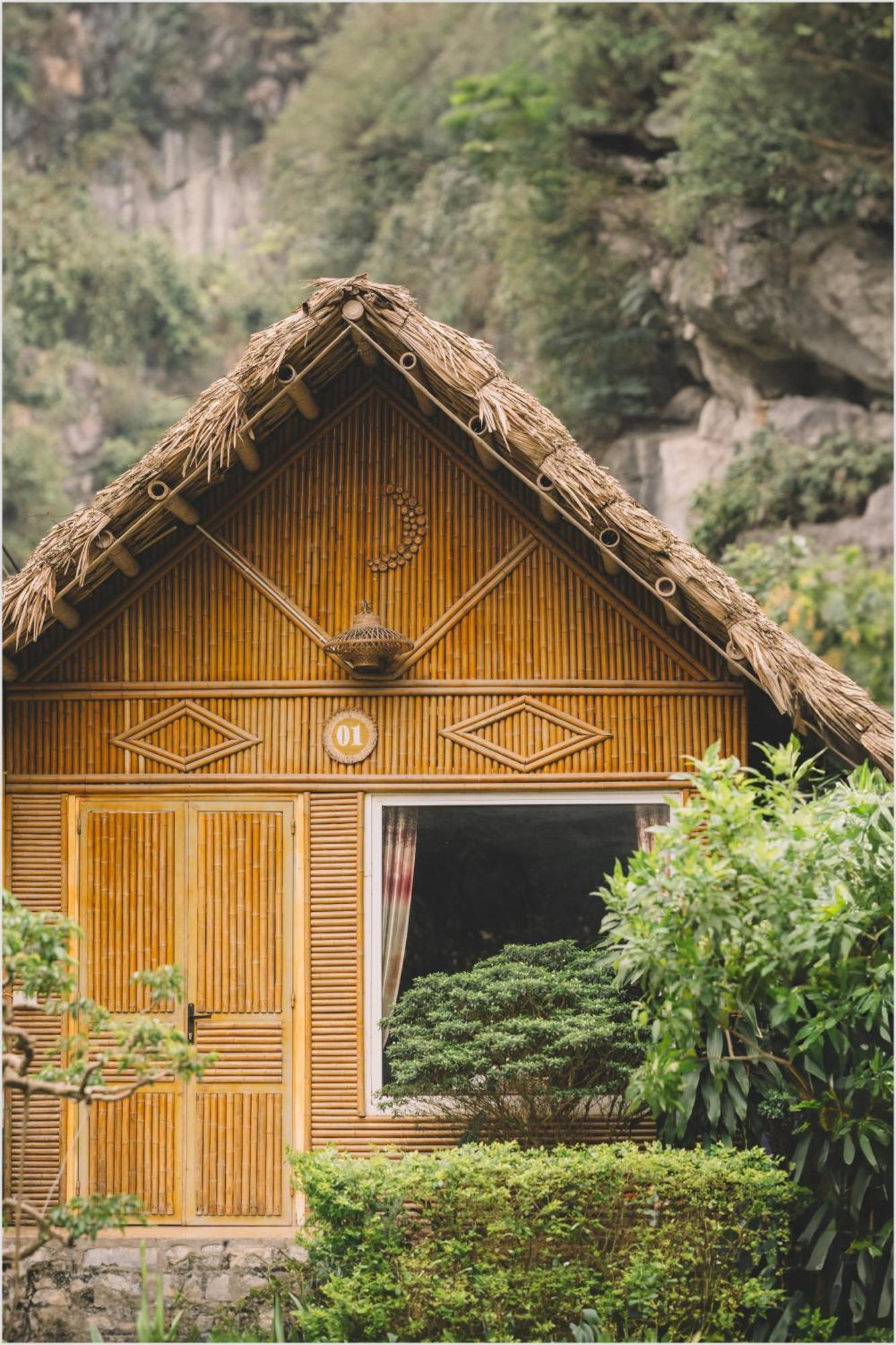 Apartamento Trang An Mountain House Ninh Binh Exterior foto