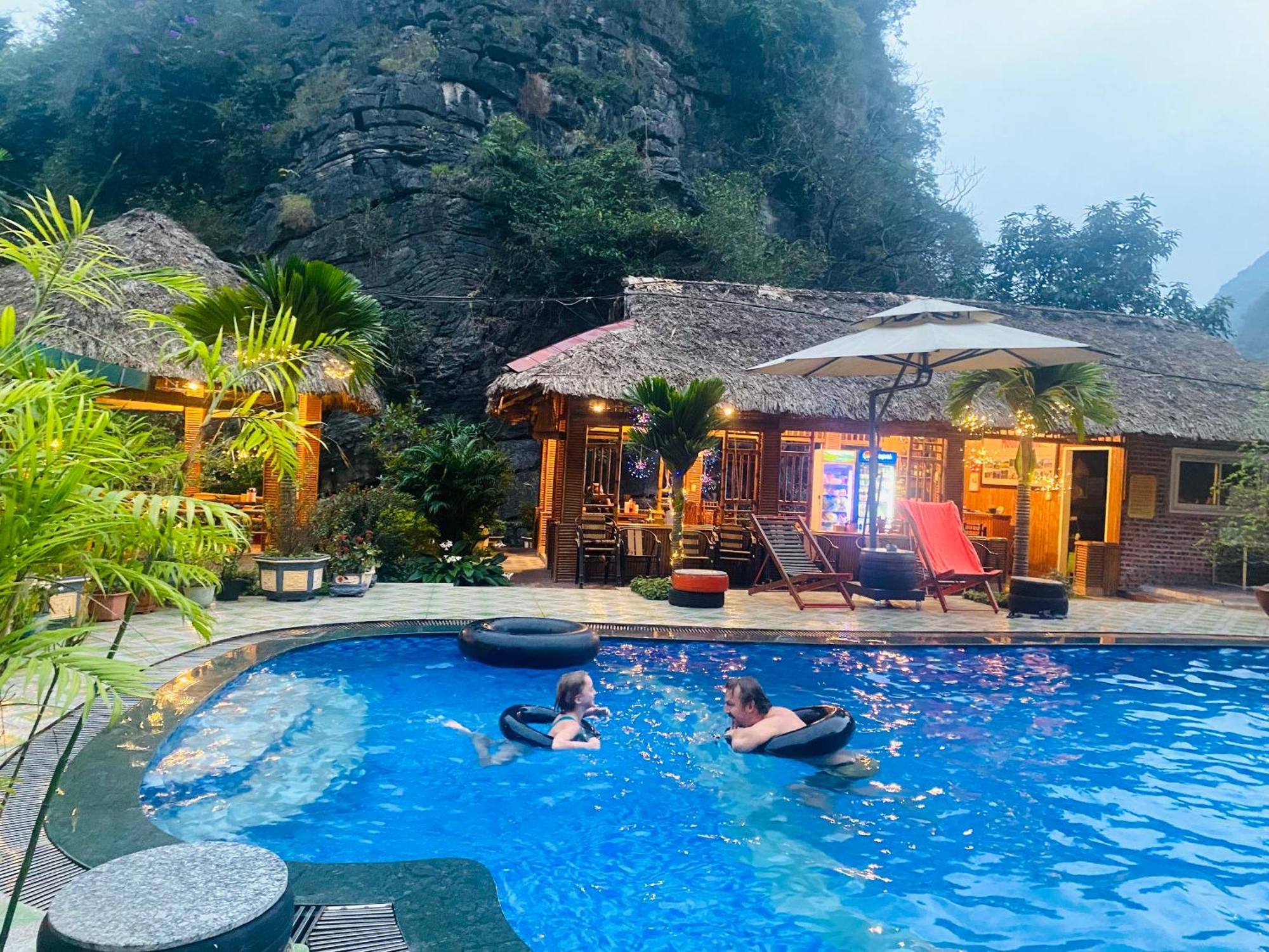 Apartamento Trang An Mountain House Ninh Binh Exterior foto