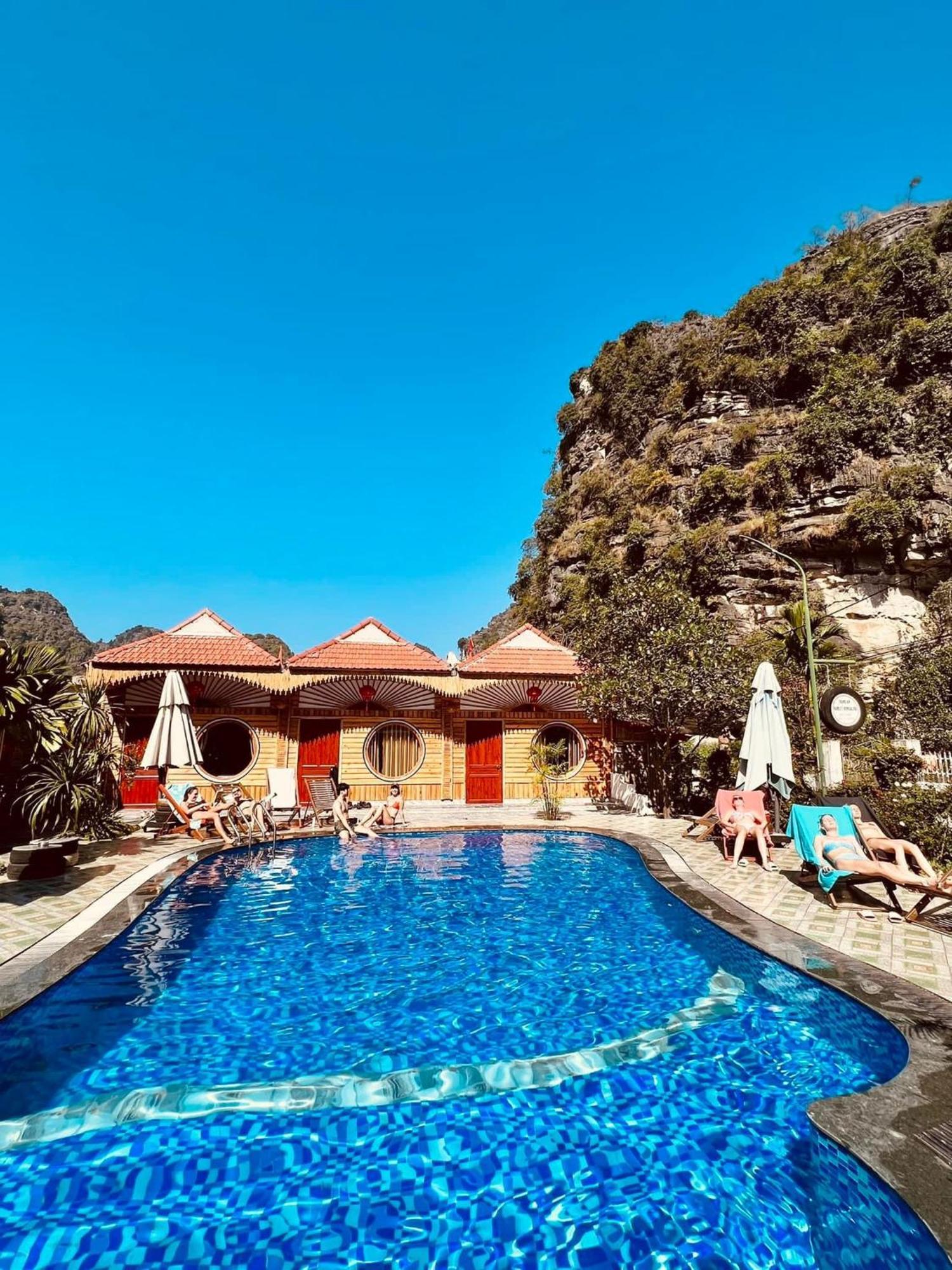 Apartamento Trang An Mountain House Ninh Binh Exterior foto